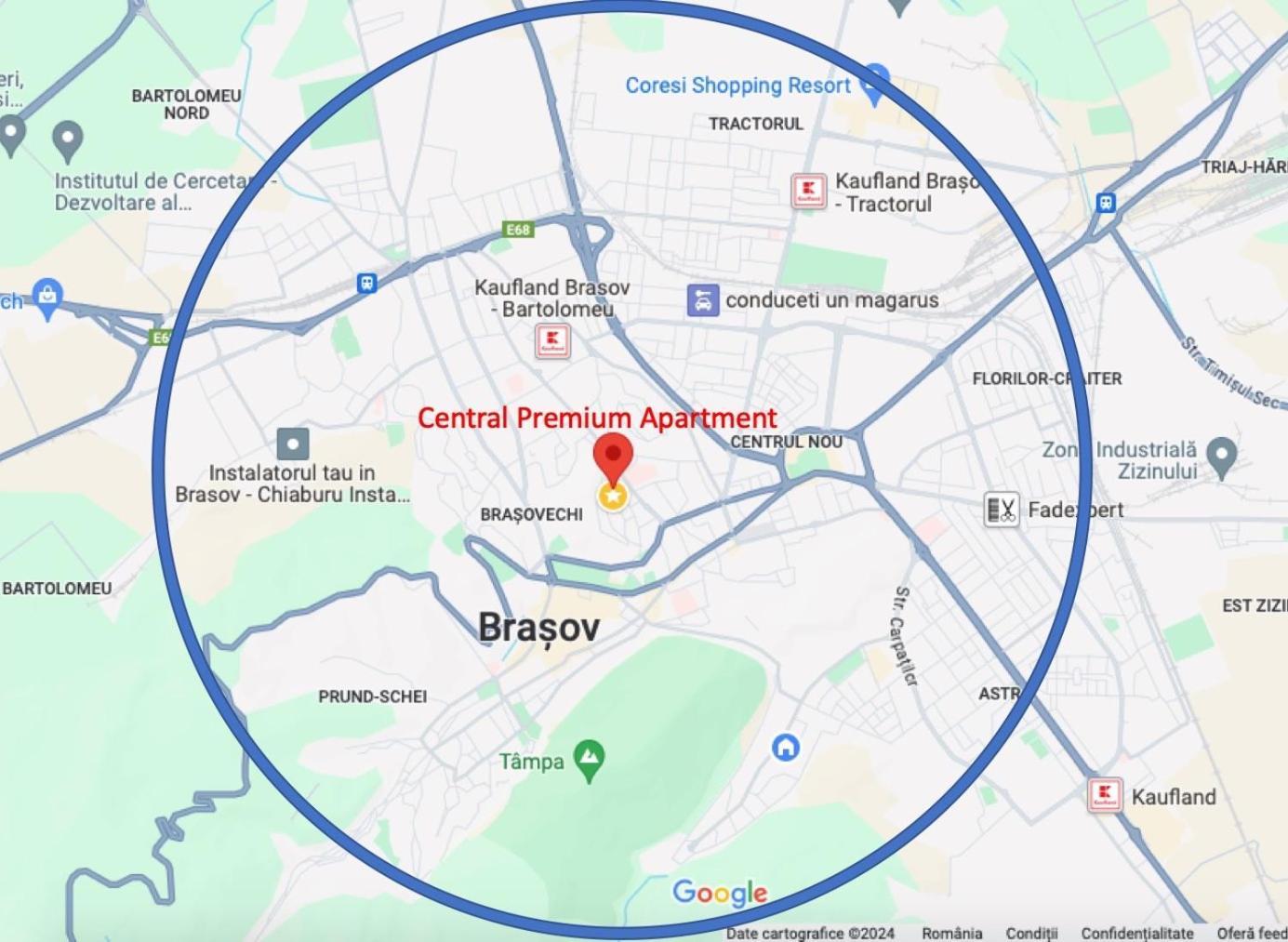 Central Premium Apartment Brassó Kültér fotó